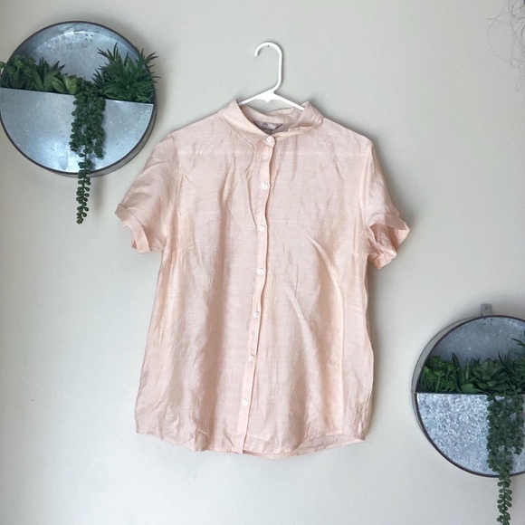 White Stag Peach Blouse - Picture 2 of 3